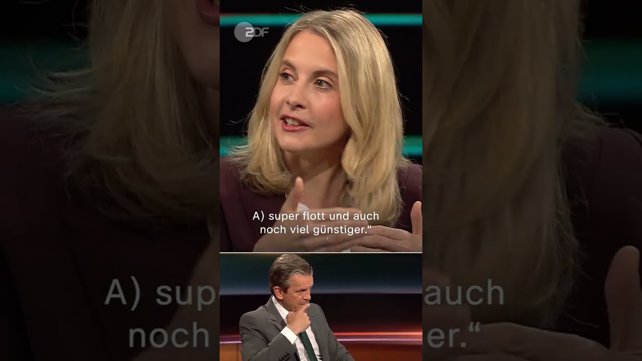 Verena Hubertz bei Lanz: Wie die Bauministerin die Kosten senken will | #shorts #short #lanz