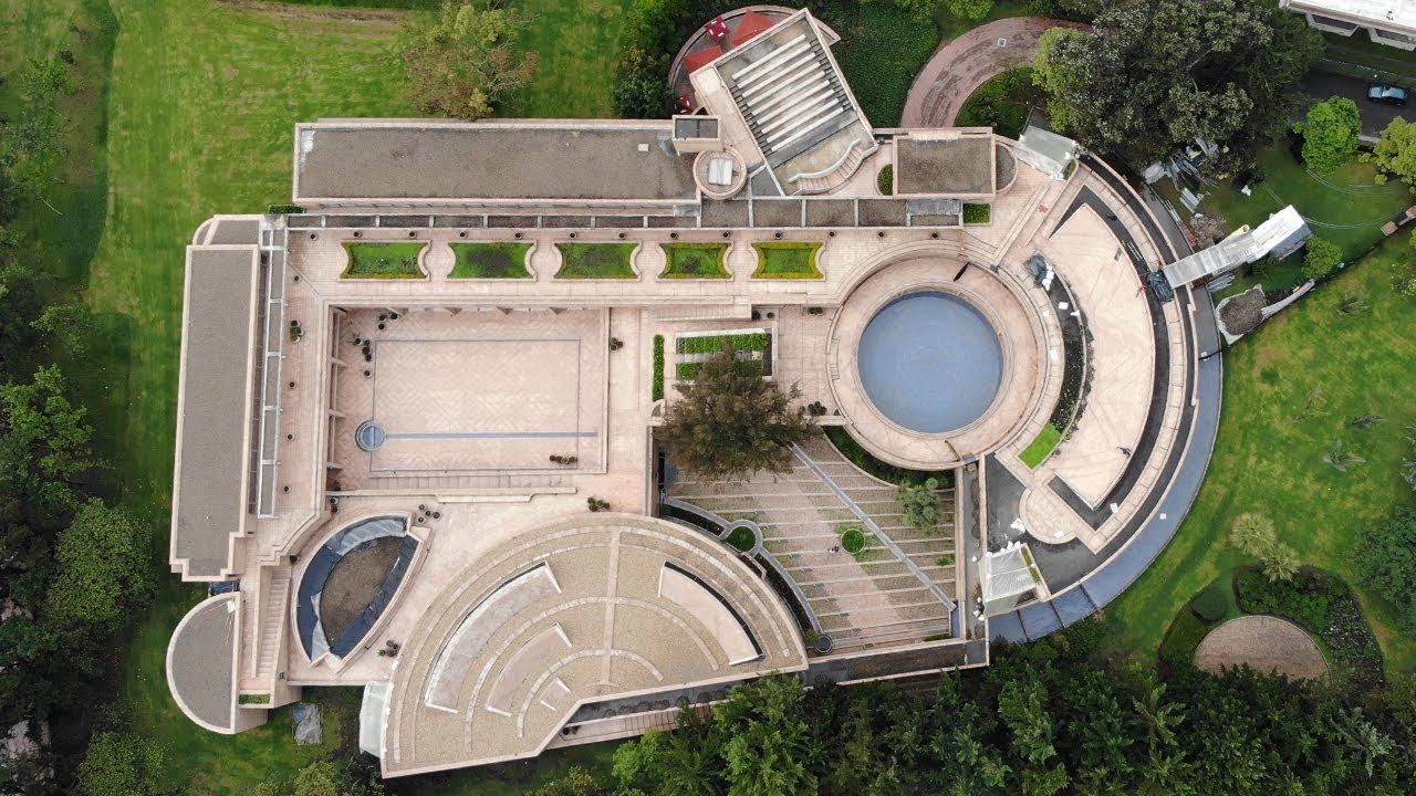 Universidad Nacional Part 1: Edificio Rogelio Salmona Bogotá Drone (Building)