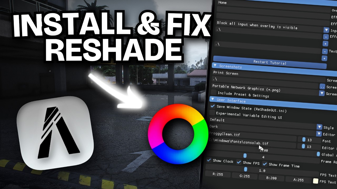How To Install & Fix Reshade For FiveM! &mdash; Step by Step Tutorial