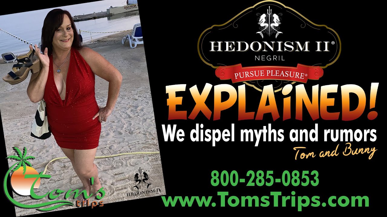 Hedonism explained with Tom and Bunny   We dispel the myths and rumors