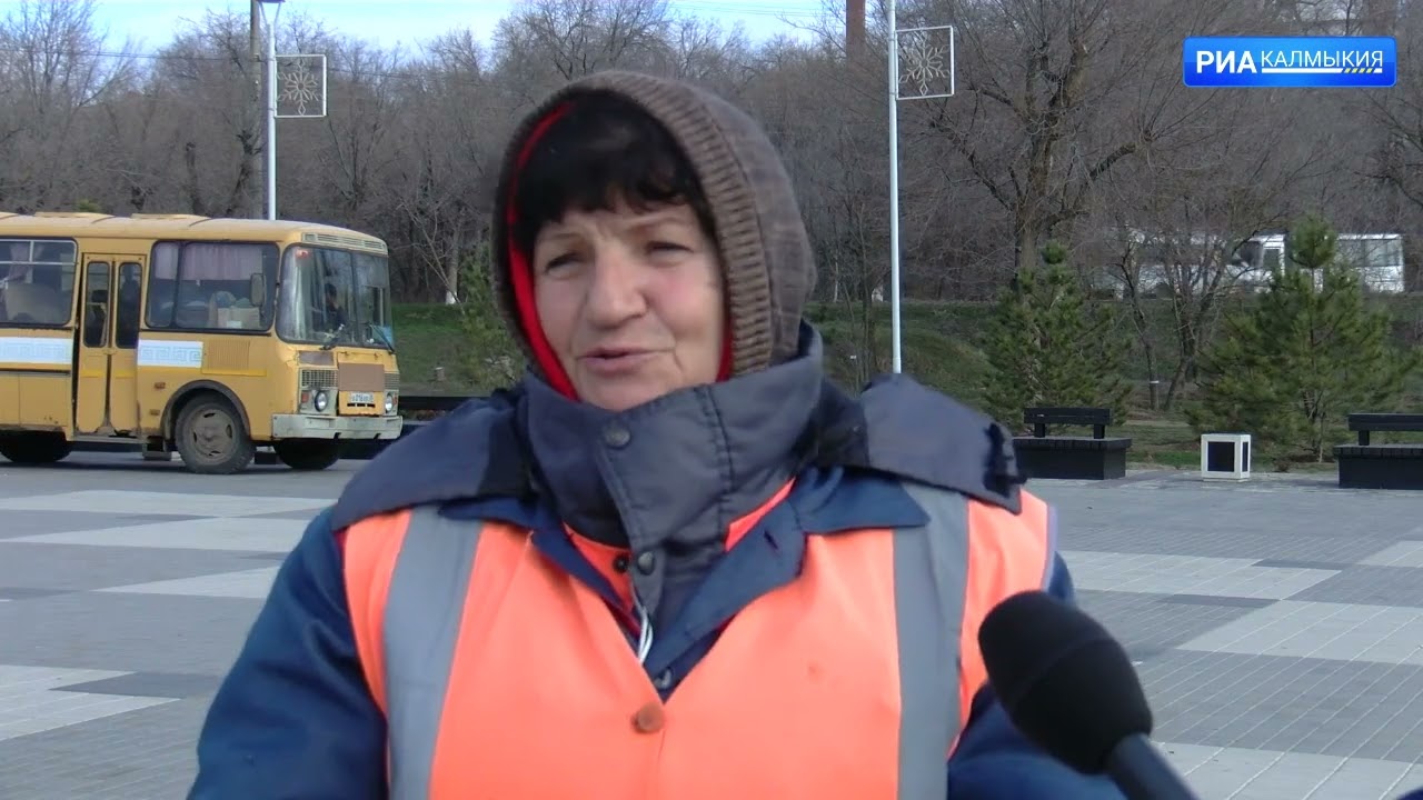 Элиста преображается в преддверии Нового года
