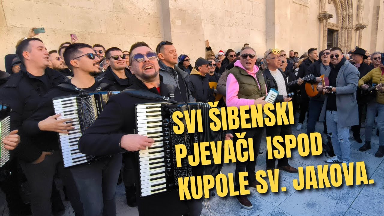 Pisma koja liči dušu: Šibenski pjevači pod kupolom katedrale sv. Jakova.