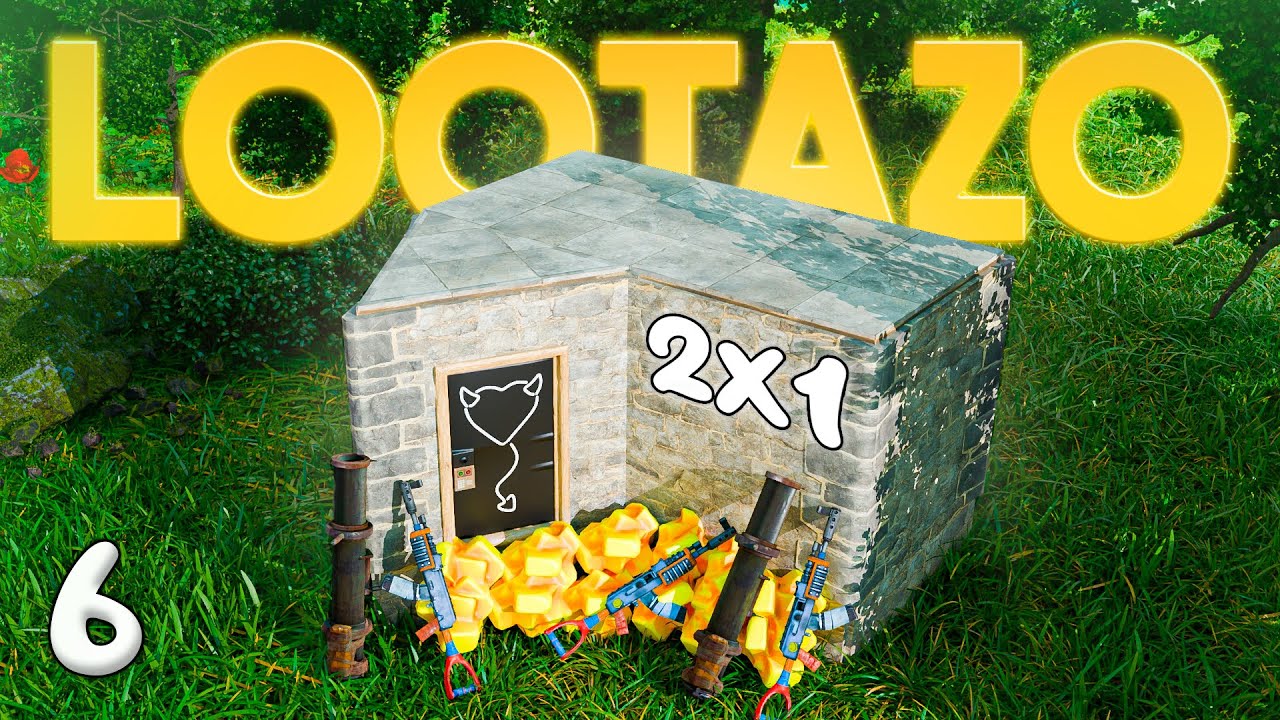 RAIDEAMOS EL 2X1 CON MÁS LOOT QUE VI EN MI VIDA - Rust