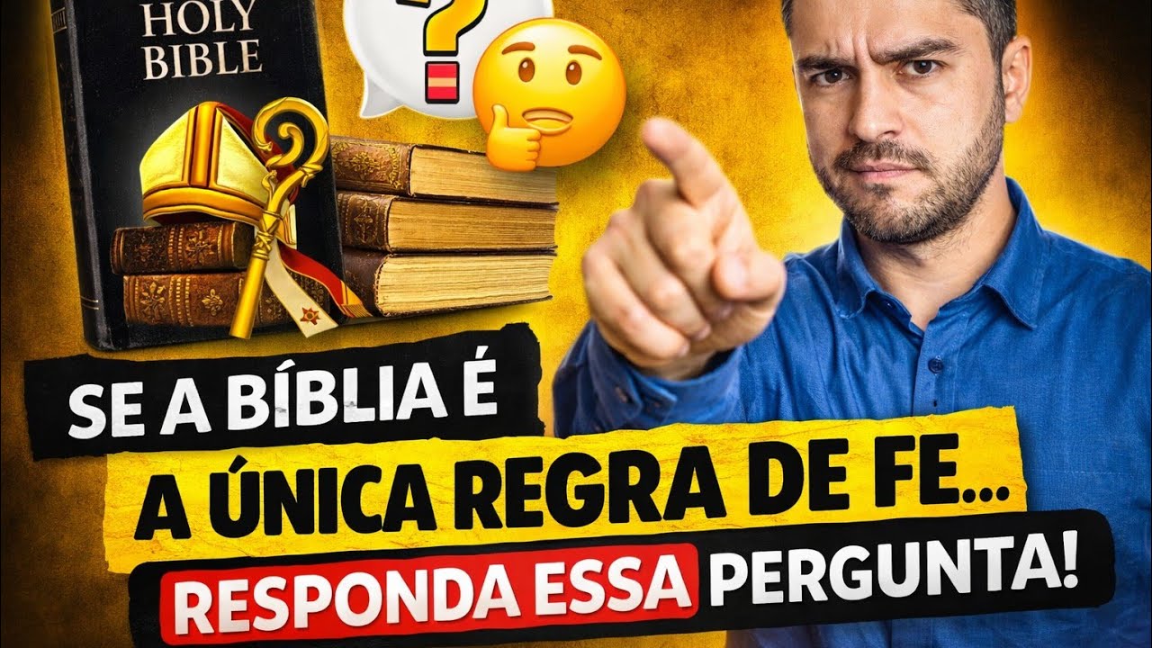 Ele pediu prova da Tradição… e a Bíblia respondeu!