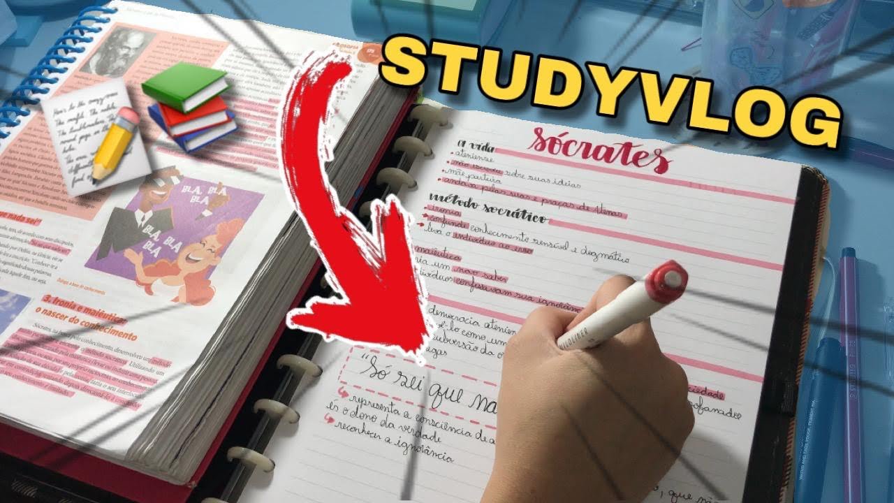 STUDY VLOG - QUÍMICA + FILOSOFIA❤️Bela Almada
