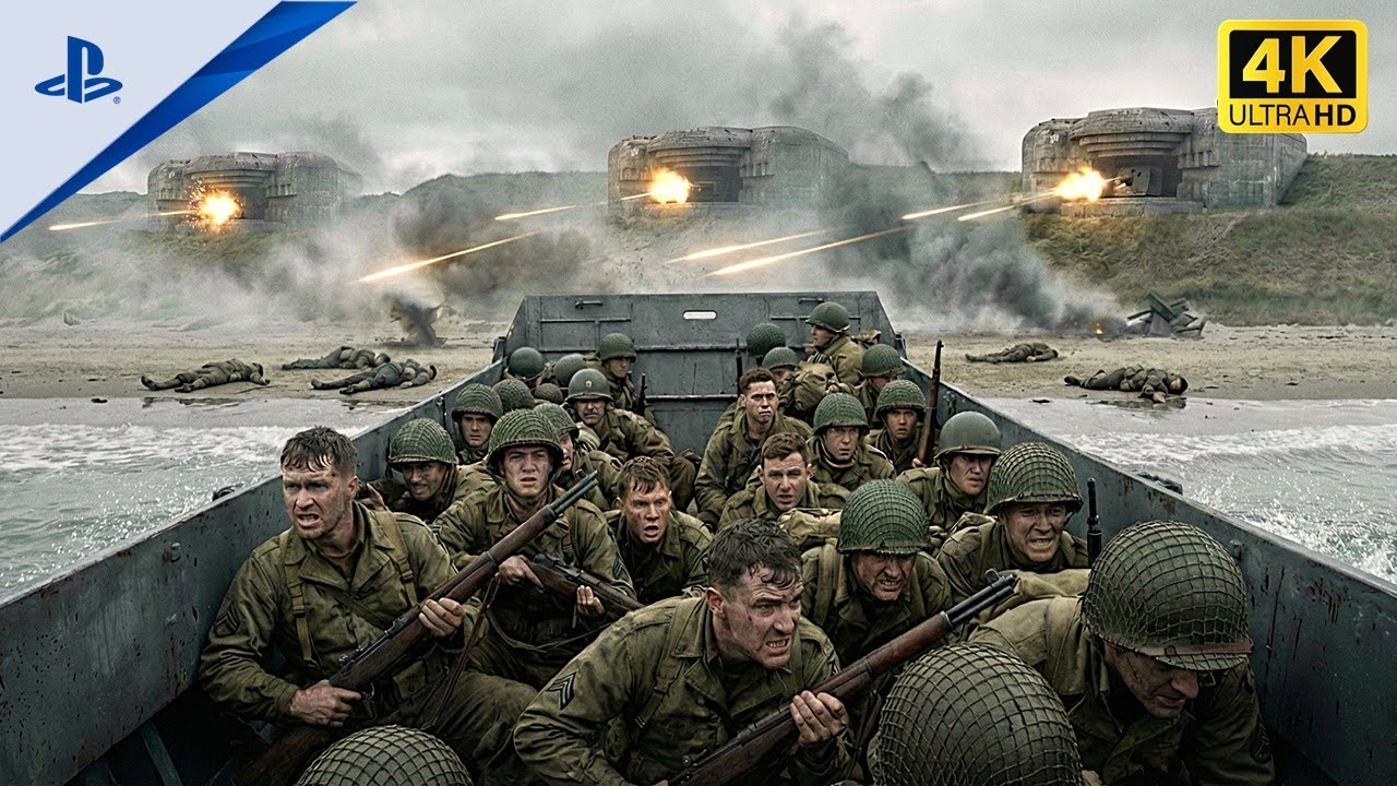 D-DAY &ndash; Omaha Beach 1944 &ndash; COD II WŚ &ndash; Najbardziej brutalna misja [4K 60 kl./s HDR]
