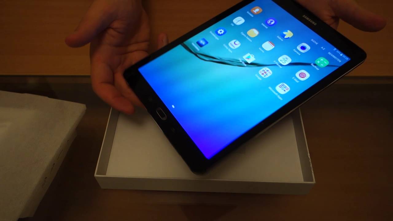 Das Beste Android Tablet 2016: Galaxy Tab S2 Unboxing und Einrichtung (SM-T813) (9.7, Wi-Fi)