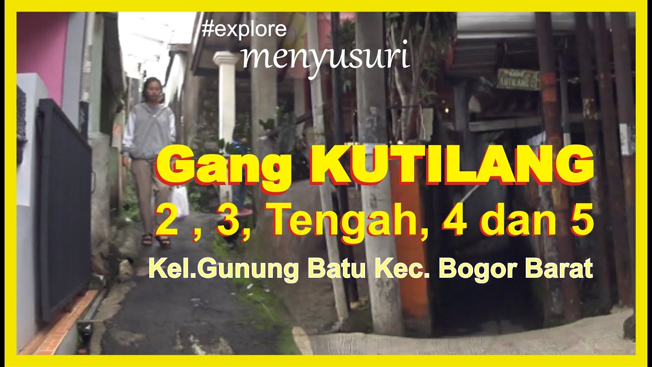 Penelusuran Gang Kutilang 2 s/d 5 di Bogor Barat | Padat Penduduk & Warganya Ramah