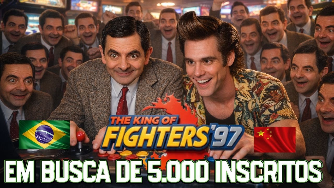 KOF 2002 E KOF97🔥 | EM BUSCA DE 5 MIL INSCRITOS !  LIVE PC