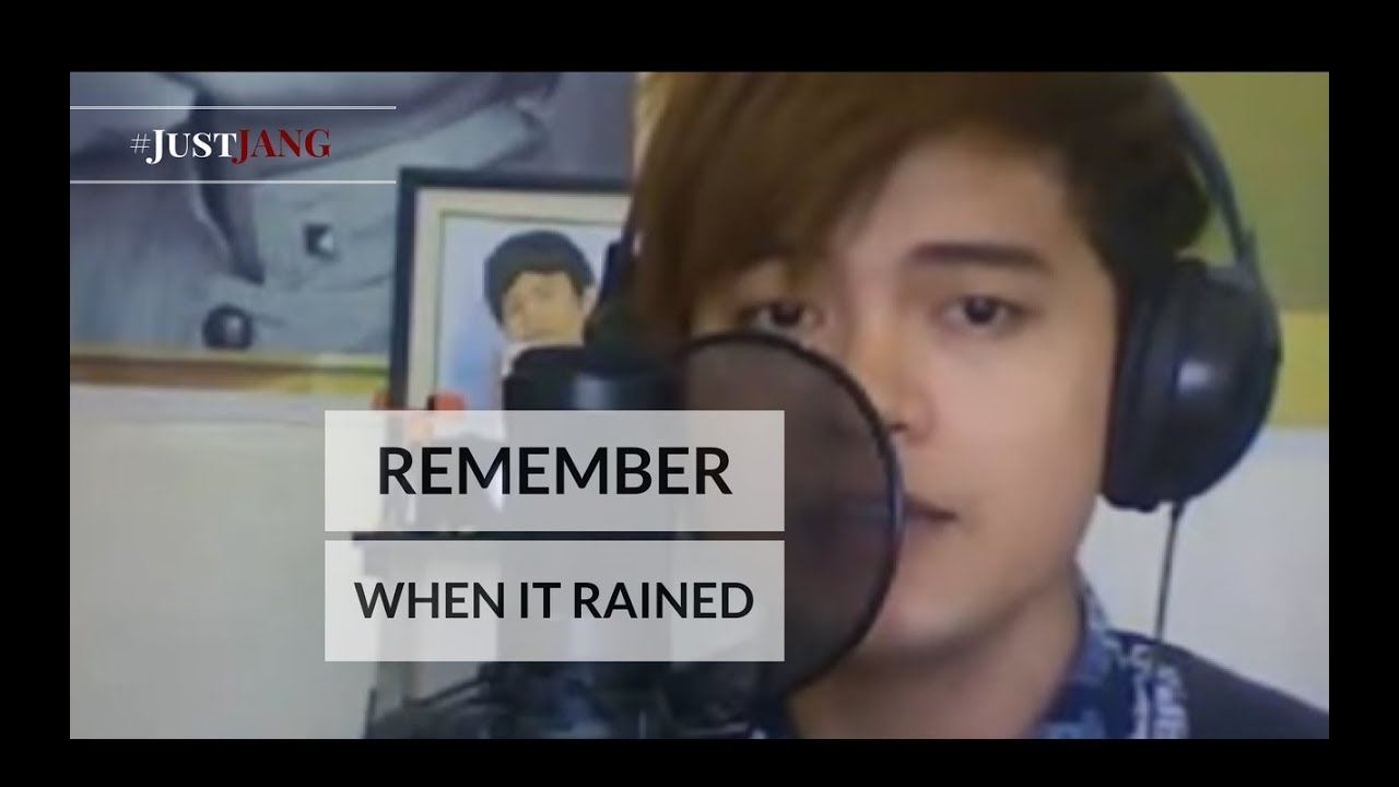 NASSER Covers REMEMBER WHEN IT RAINED (by Josh Groban) | #JustJANG