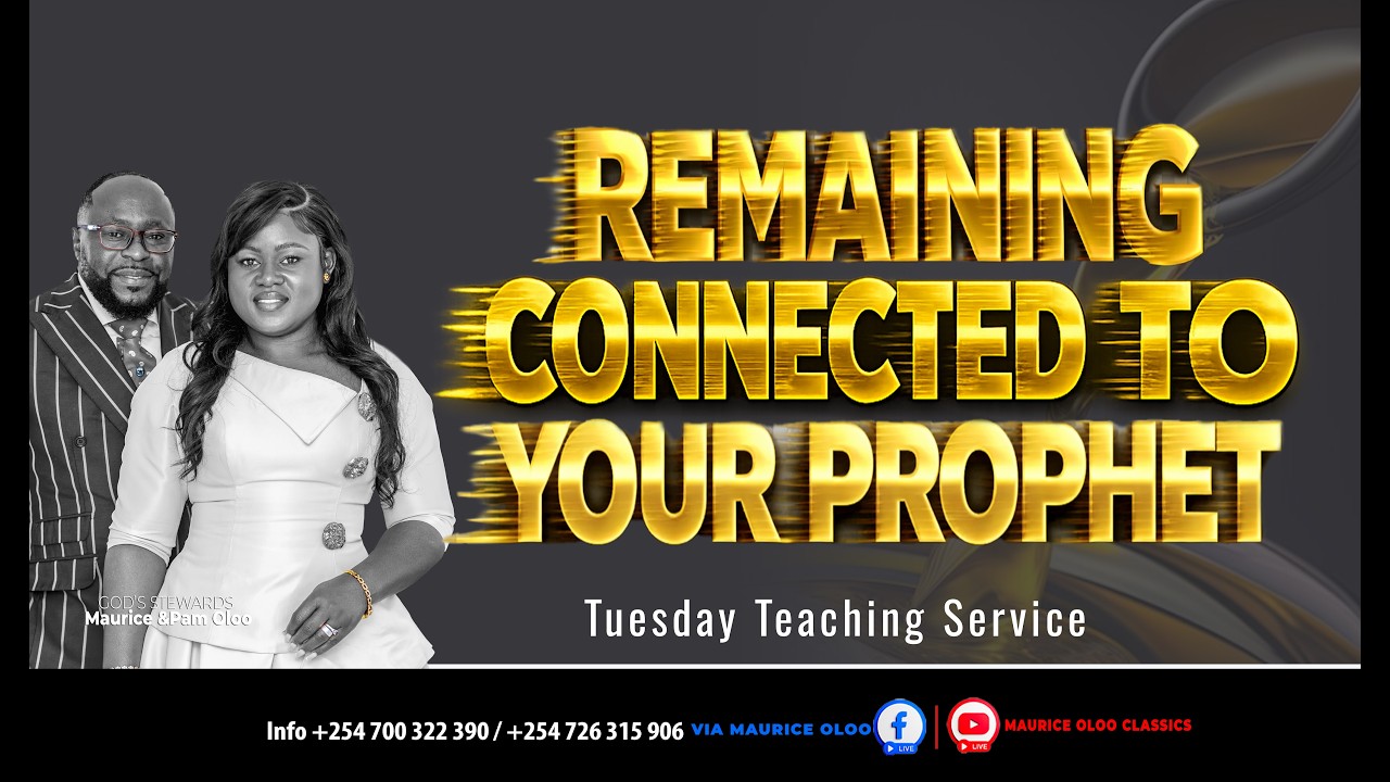 REMAINING CONNECTED TO YOUR PROPHET