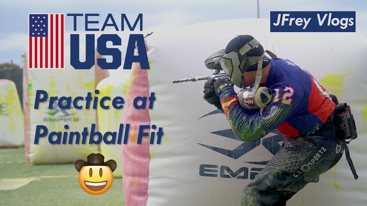 Team USA U19 Practice at Paintball Fit