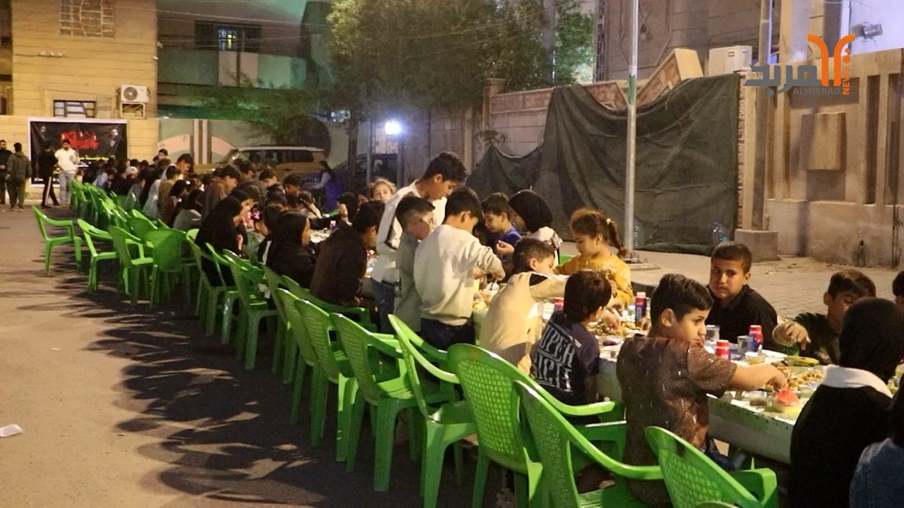 بذكرى استشهاد الإمام علي (ع)... مؤسسة صفا الخيرية تقدم وجبة إفطار للأيتام  في البصرة #المربد