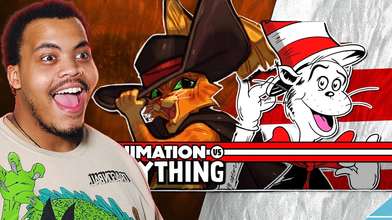 Destroyed Him In 2 Different Languages! (Puss vs Cat and The Hat) -Animation vs Anything