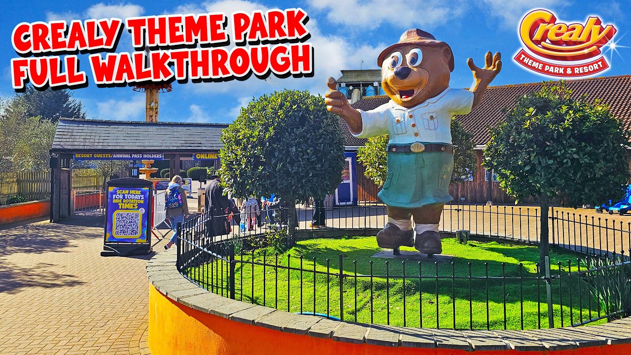 Crealy Theme Park Tour | Every Area, Ride and Attraction (March 2026) [4K]