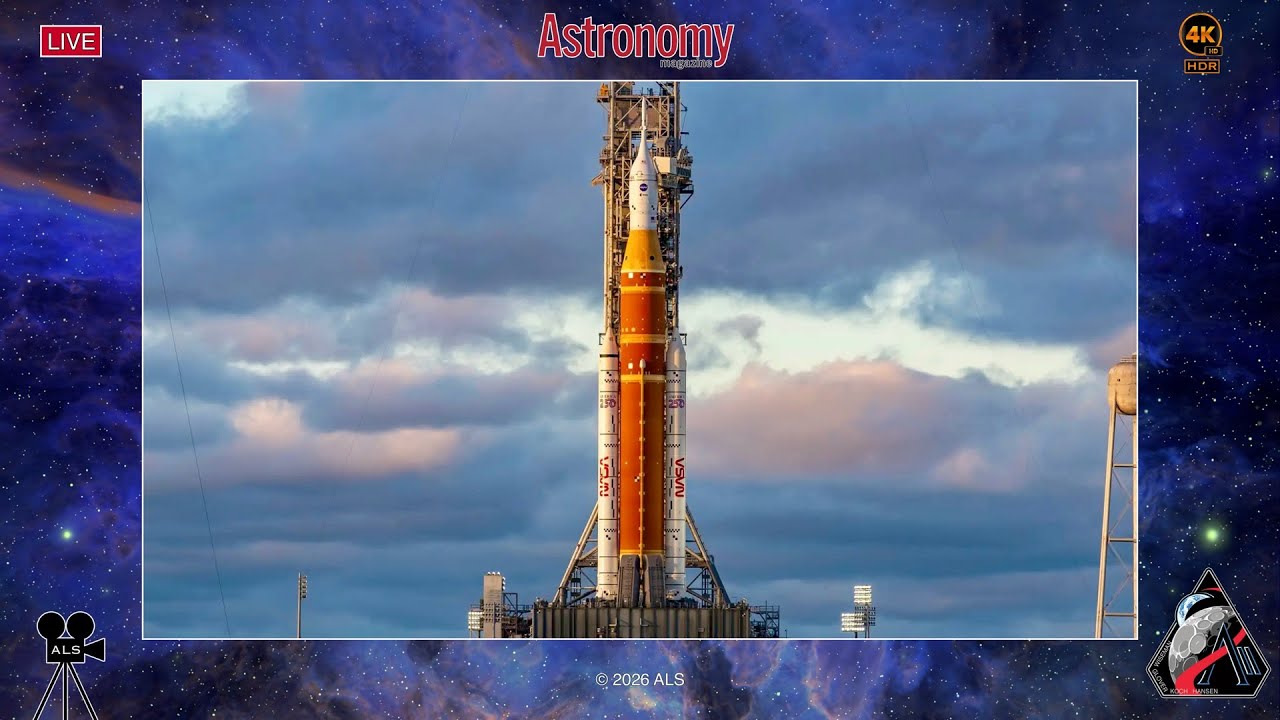 BREAKING NEWS! Artemis ll - Live On The Launch Pad Kennedy Space Center, FL  - 02/23/2026 - 4K HDR