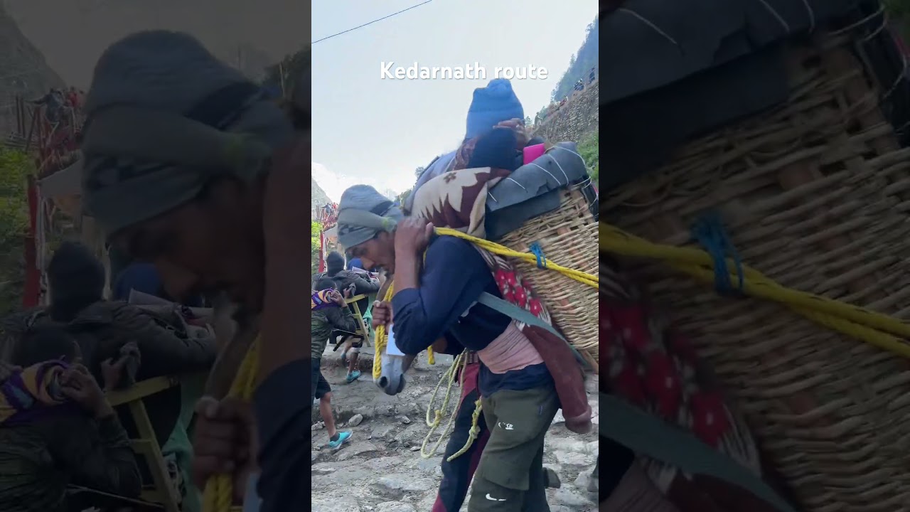 Kedarnath difficult route|trekking route#kedarnath #kedarnathtemple #kedarnathtrek #kedarnathdham