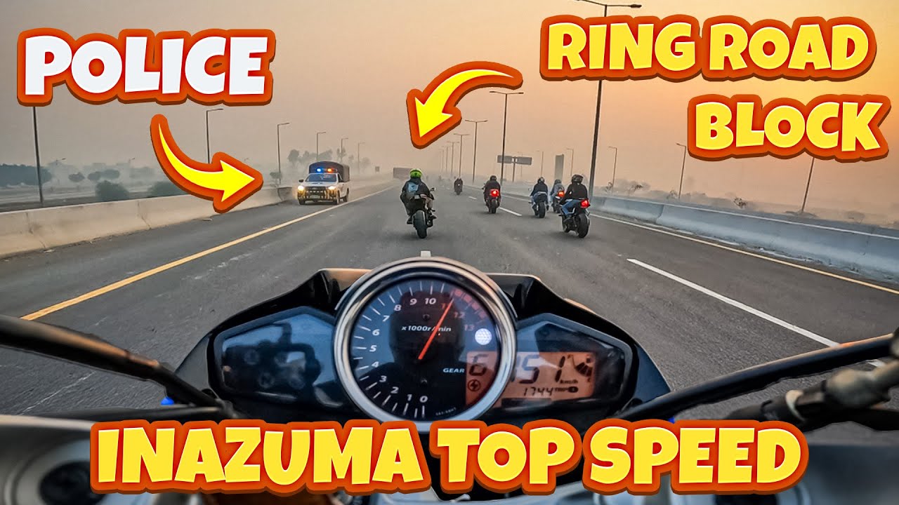 RING ROAD PEY POLICE NEY PAKAR LIA | Inazuma 250