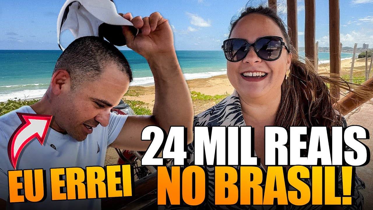 EU ERREI ELA GANHA 24 MIL REAIS VIVENDO NO BRASIL SEM FAZER NADA 