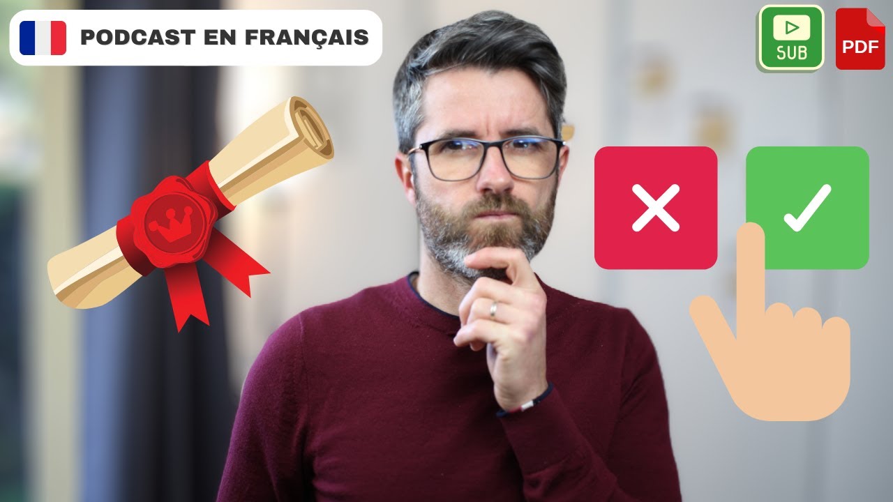 Les examens de français sont-ils utiles ? | french podcasts for intermediate learners