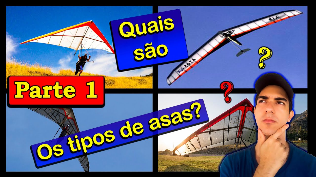 [Top 8] - Quais s&atilde;o os tipos de asa delta? (Parte 1)