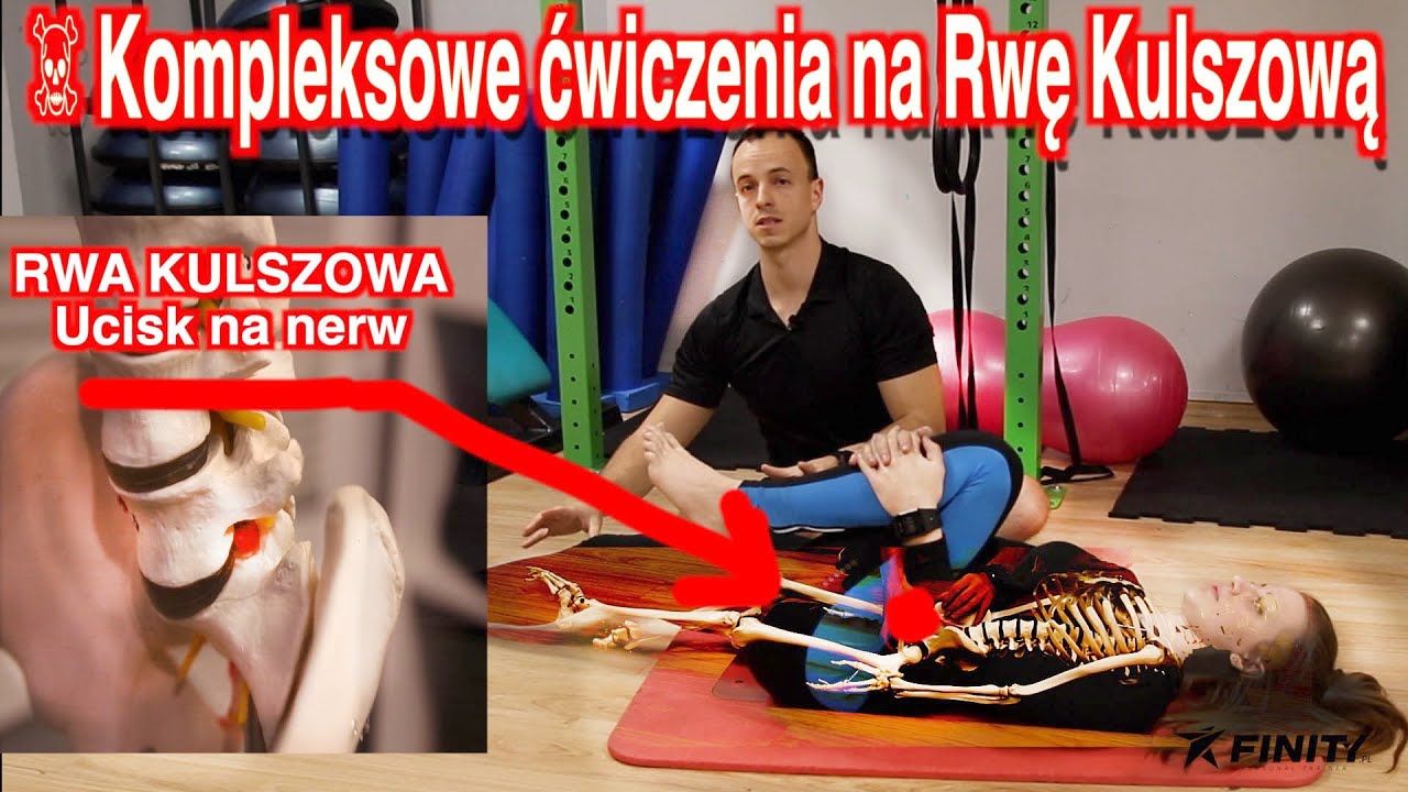 RWA KULSZOWA ĆWICZENIA 🆘W domu na ból kręgosłupa! Jak leczyć w 20 min?