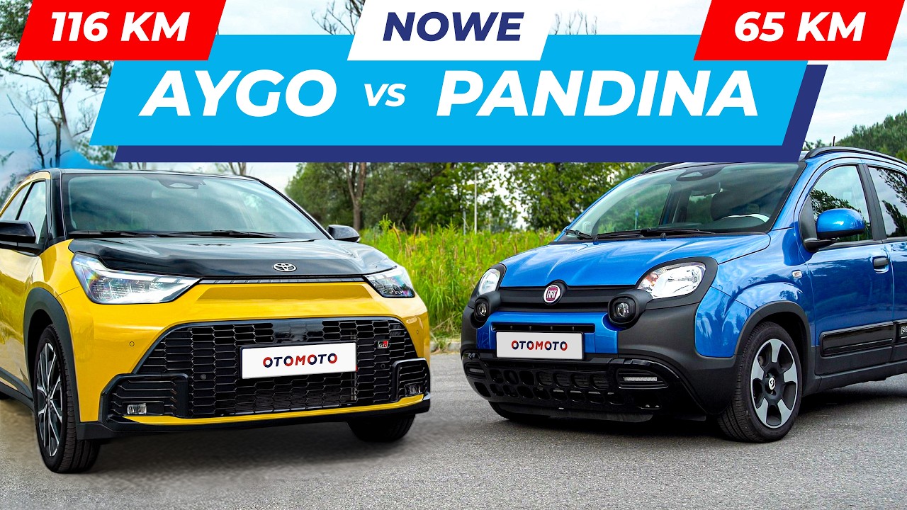 Fiat Pandina ośmiesza Toyotę Aygo X ceną. Z osiągami jest na odwr&oacute;t | OML