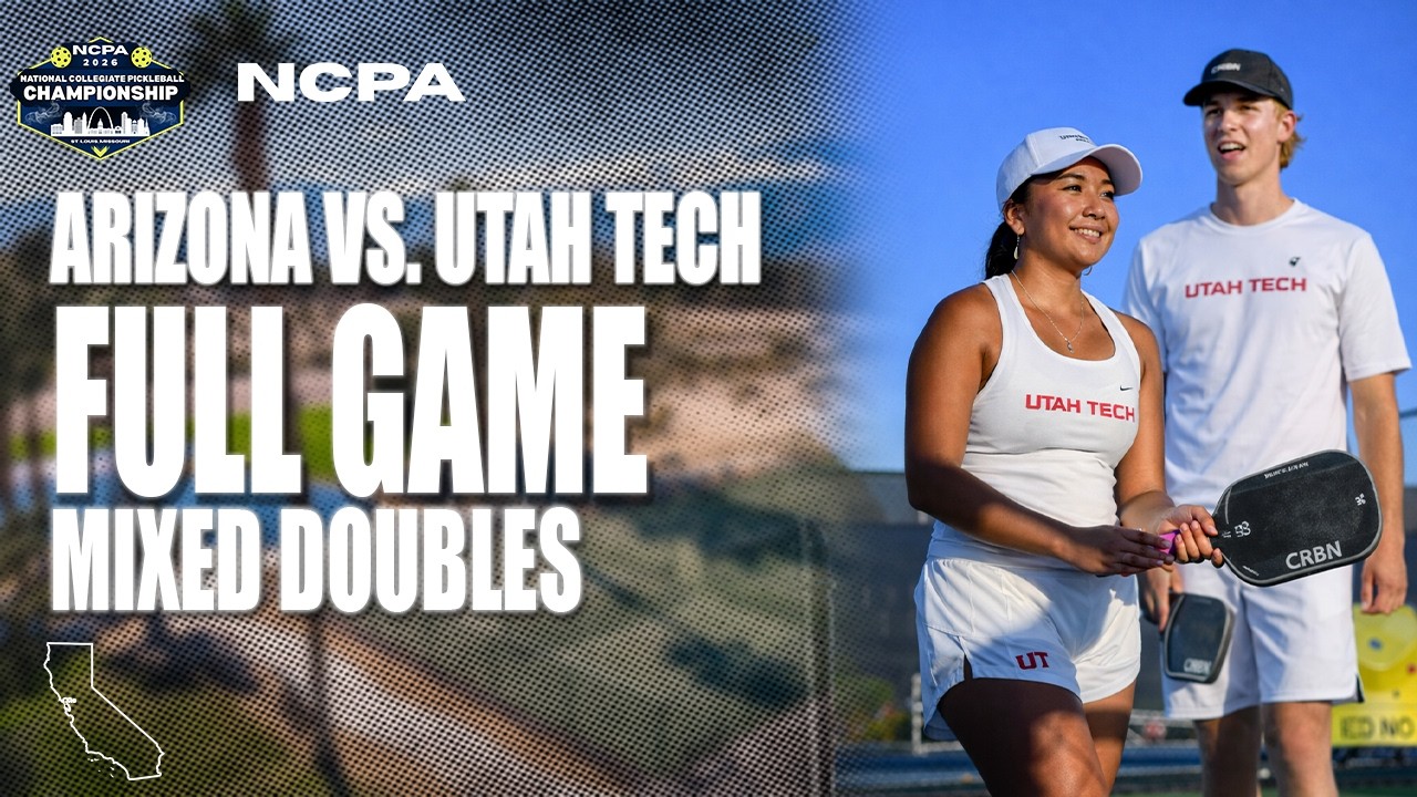 GCU vs Utah Tech Mixed Doubles | Full Game