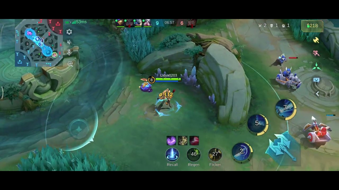 Hampir kena comeback lawan, akhirnya bisa menang juga #mobilelegends #mobilelegendsbangbang #layla