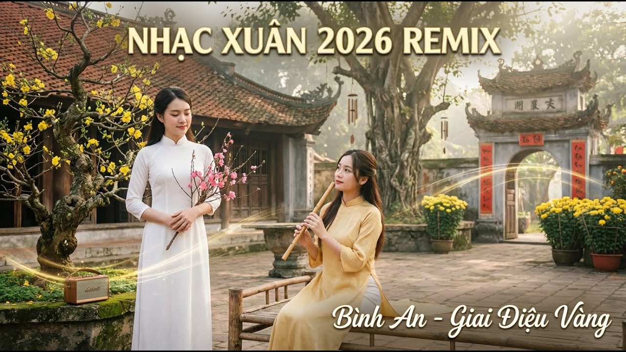 Nhạc Xuân 2026 Remix Mới Nhất 🐎 Đón Tết Bính Ngọ Bình An   Giai Điệu Vàng Cho Ngày Tết