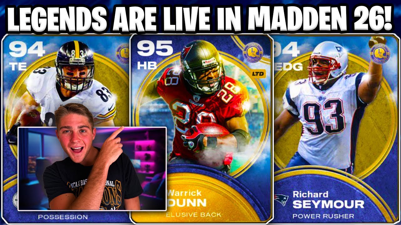 LEGENDS ARE LIVE! CONFERENCE FORECAST TOKEN SETS! 75% OFF STRIKE ELITE PACK + MORE IN MADDEN 26!