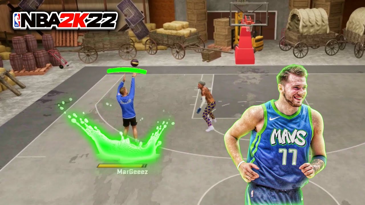 I TOOK LUKA DONCIC TO THE 1V1 COURT ON NBA 2K22