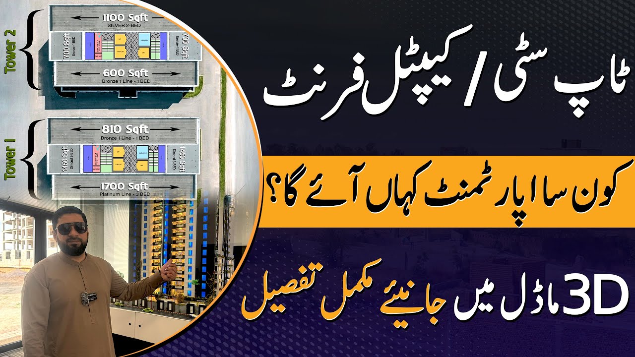 Capital Front Top City | Apartment Locations & 3D Model | Complete Details