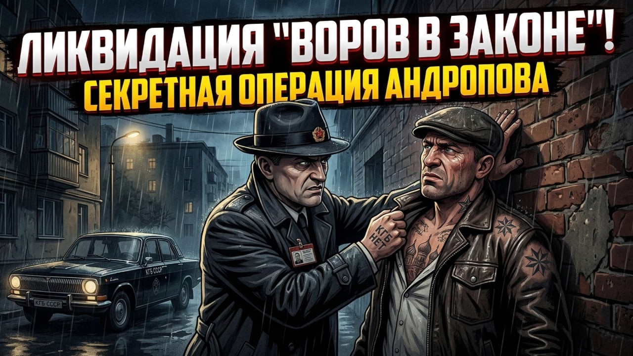 Тайный приказ Андропова: Как КГБ массово убивал «воров в законе» без суда!