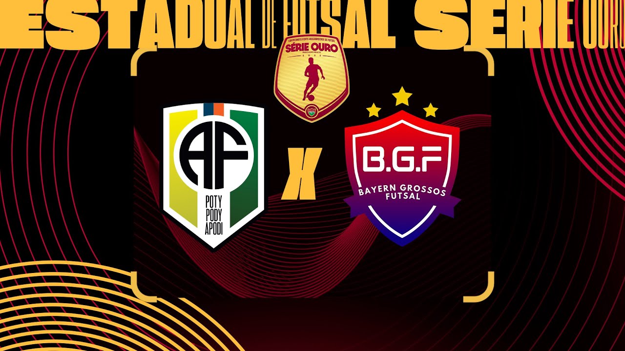QUARTAS DE FINAL - VOLTA | ESTADUAL DE FUTSAL S&Eacute;RIE OURO - APODI X GROSSOS