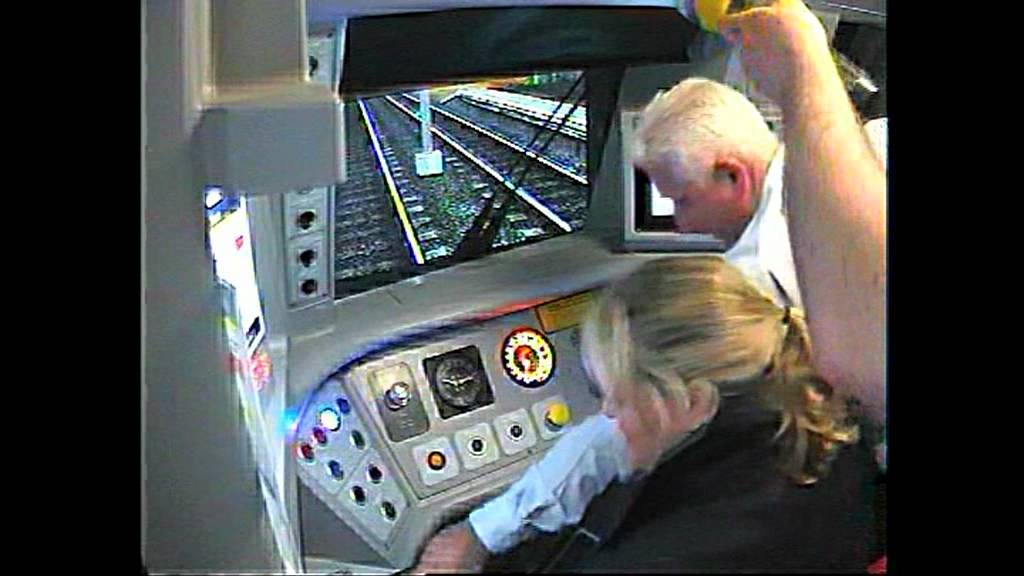 Real Radio visit ScotRail's train simulator