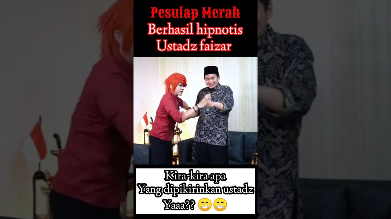 KETIKA USTADZ FAIZAR DIHIPNOTIS #shorts #shortsfeed #pesulapmerah