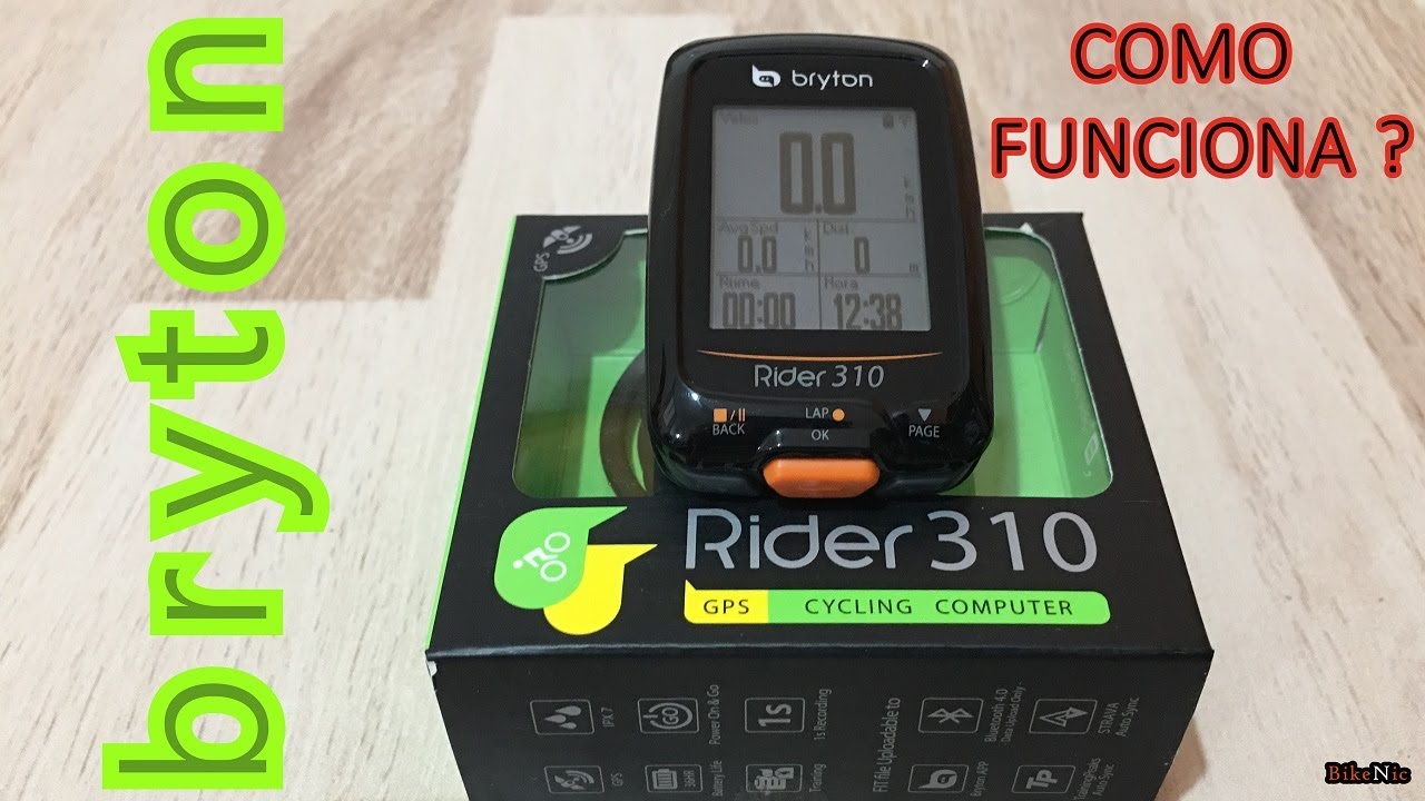 GPS Bryton Rider 310 - Na Prática [4k]