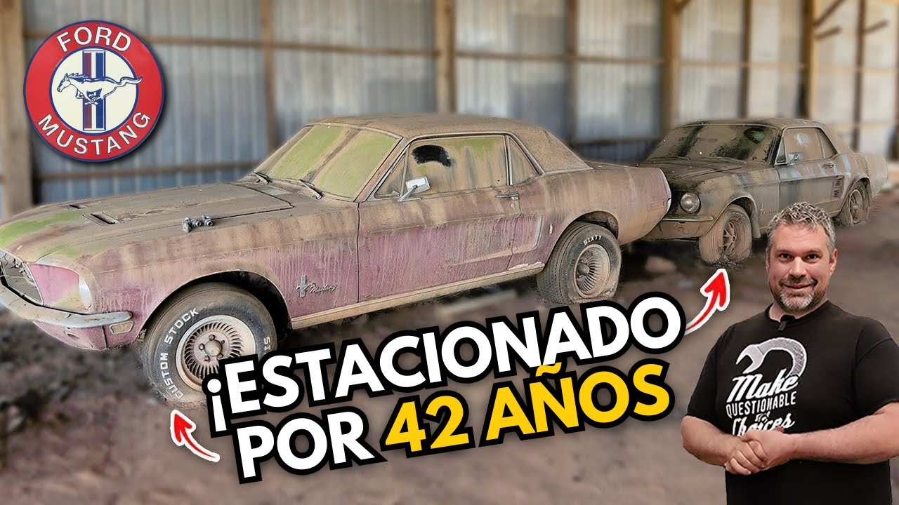 2 MUSTANGS Estacionados por 42 AÑOS! (Podré Arreglarlos?)