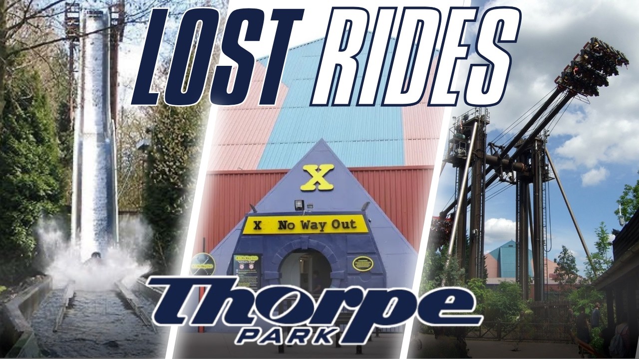 10 LOST Rides of Thorpe Park REVEALED