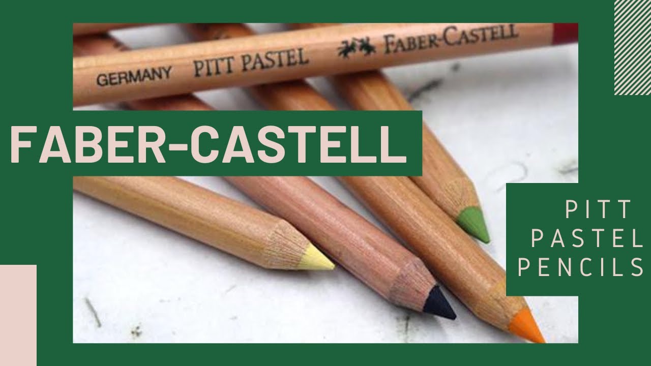Faber Castell Pitt Pastel Pencils | Review & Demo