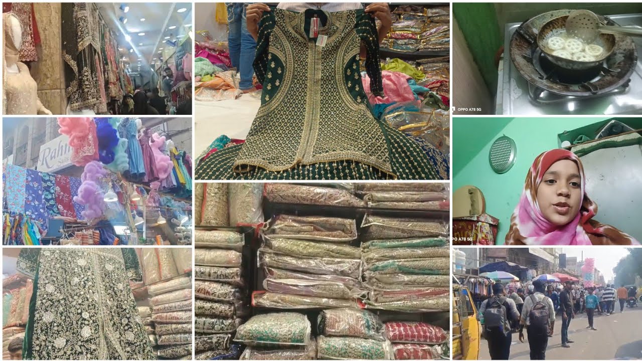Ham Gaye Charminar Ramzan Eid ke kapde Lene👗🥻