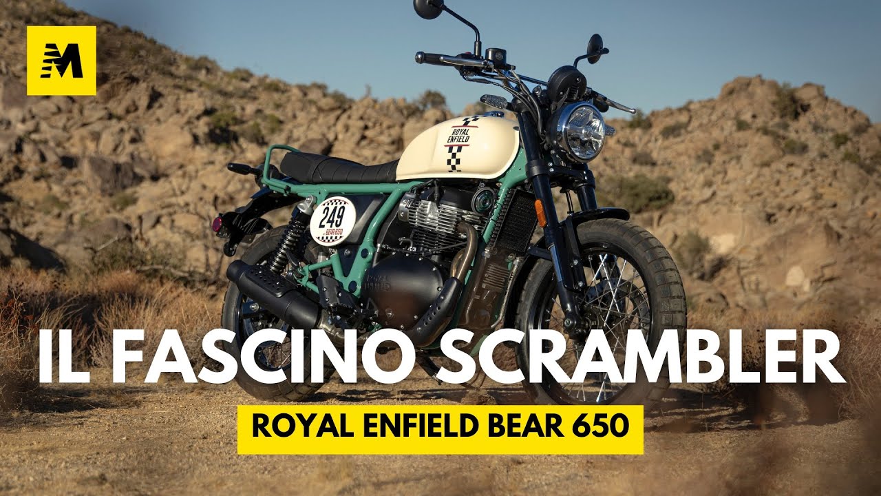 Royal Enfield Bear 650 | Novità 2025, la moto scrambler ispirata alle gesta del passato