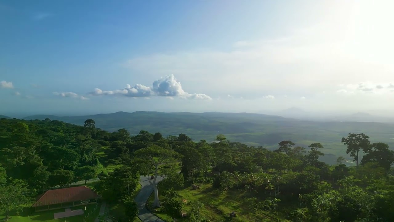 Flying my DJI mini 3 Pro in the hills of Aburi, Ghana