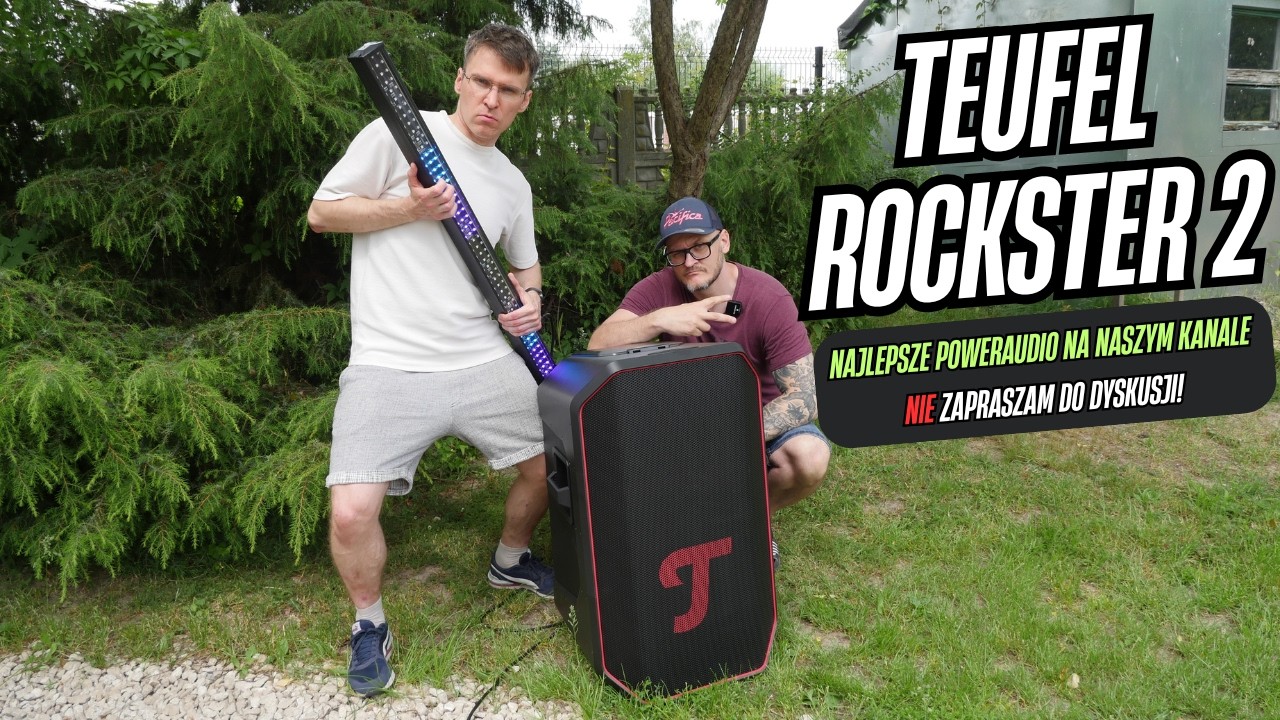 NAJLEPSZE POWER AUDIO NA TYM KANALE - Teufel Rockster 2