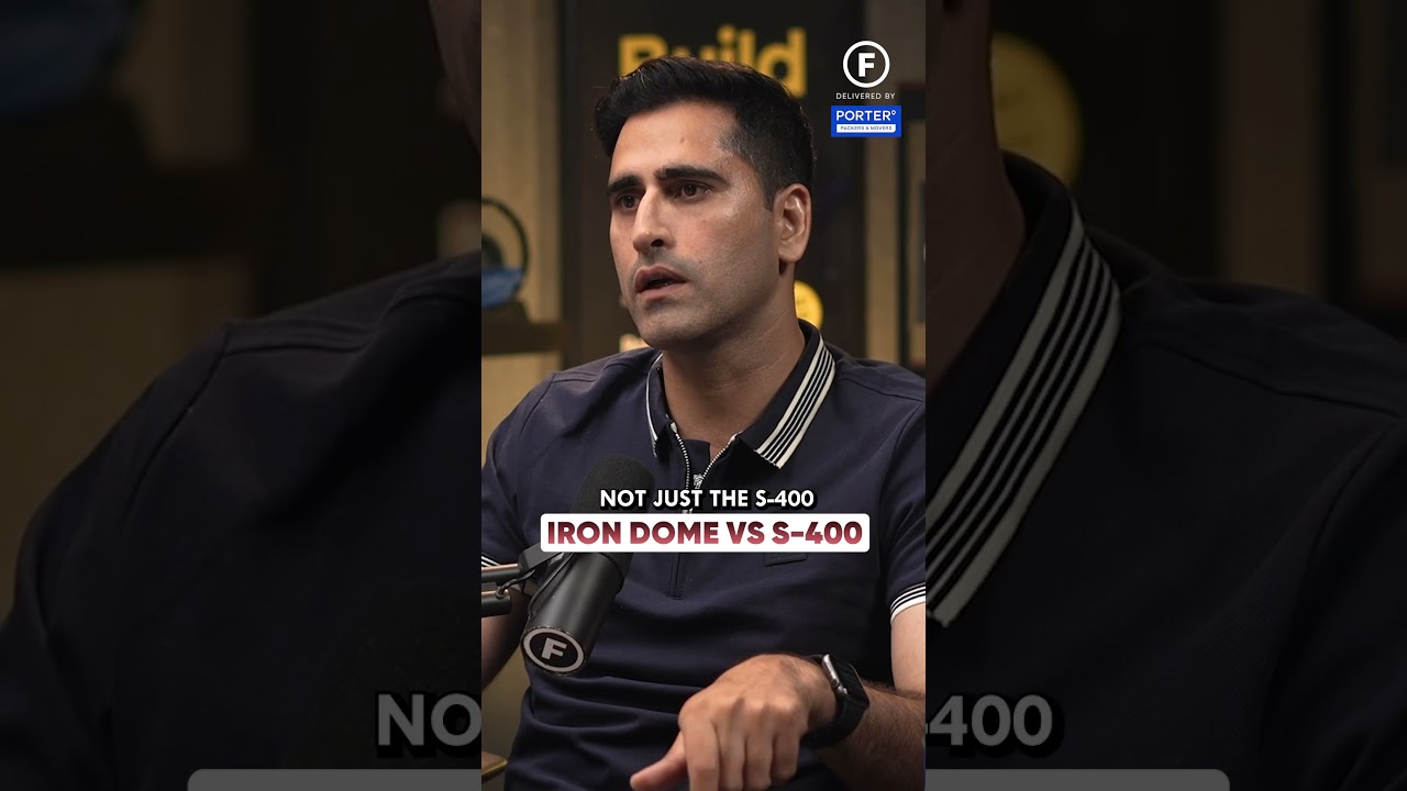 Iron Dome vs S-400 Ultimate Air Defense Showdown | Col Narendra Thakur - Raj Shamani #shorts