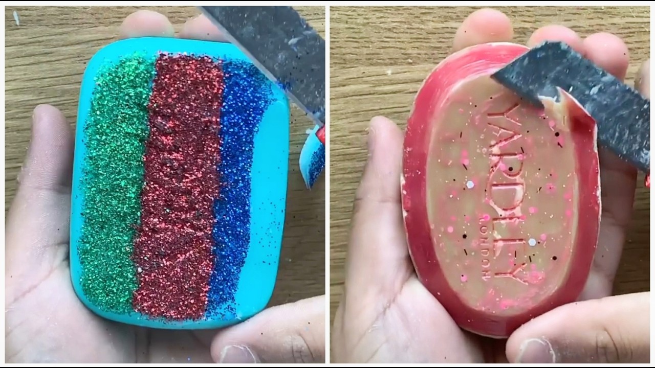 2X the ASMR Magic! Satisfying Soap Cuts✨