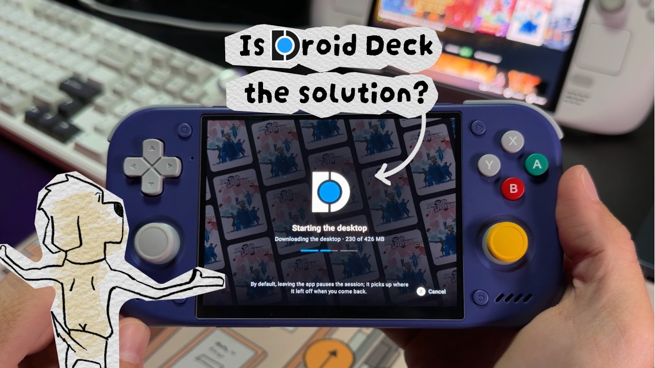 this SteamOS App is the best of both worlds - Droid Deck