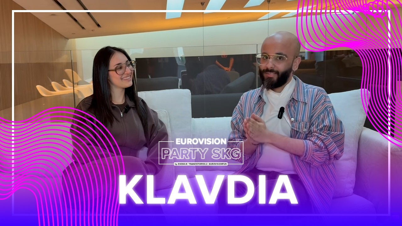 KLAVDIA | Interview @ Eurovision Party SKG | EurovisionFun