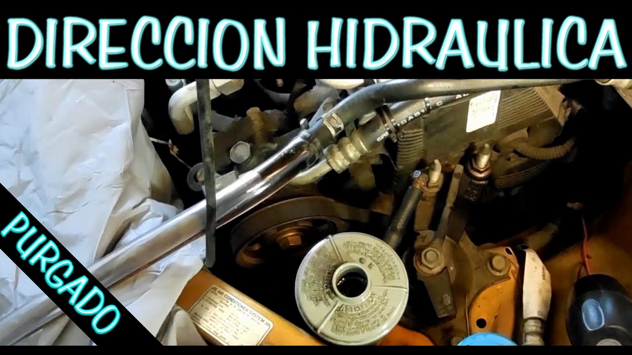 CAMBIO COMPLETO DE LIQUIDO DE DIRECCION HIDRAULICA (purgado)